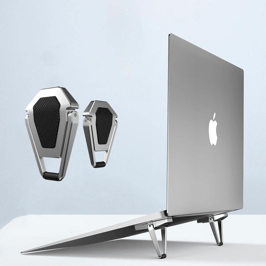R-Just Shield Small & Portable Metal Laptop Stand - Armor King Case