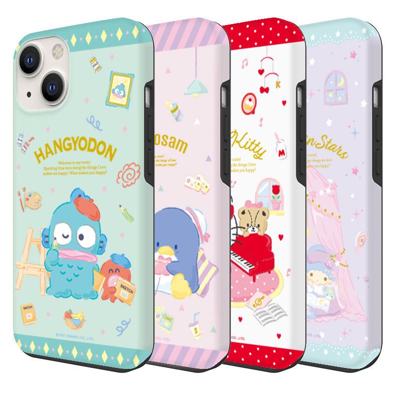 Sanrio Characters Dual Layer TPU+PC Shockproof Guard Up Case Cover