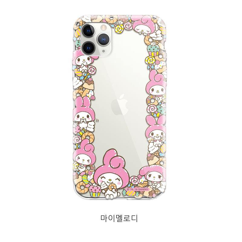 Sanrio Characters Lace Clear Shockproof Soft Back Case Cover - Armor King Case