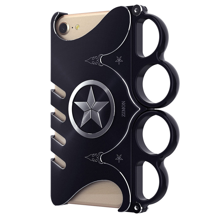 SIMON Finger Boxing Glove Rotation Game Handle Aluminium Metal Case Cover