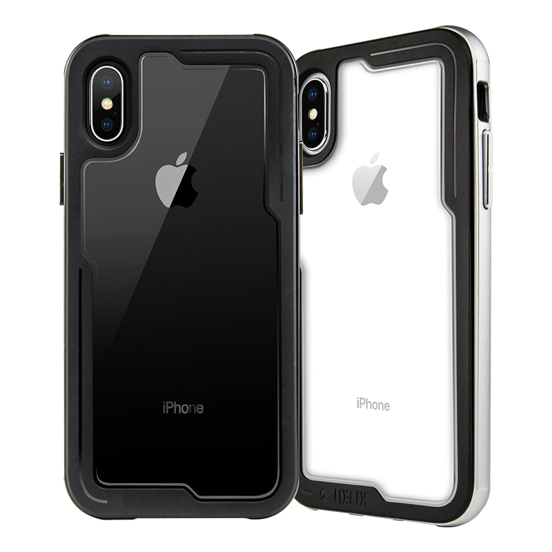 SwitchEasy Helix Metal Bumper TPU Frame Hard PC Case Cover for Apple iPhone iPhone XS/X