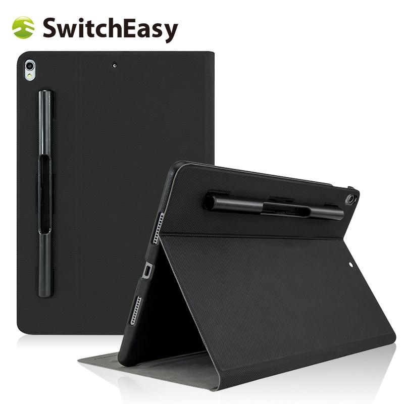 SwitchEasy CoverBuddy Folio Pencil Holder Back Cover Case for Apple iPad