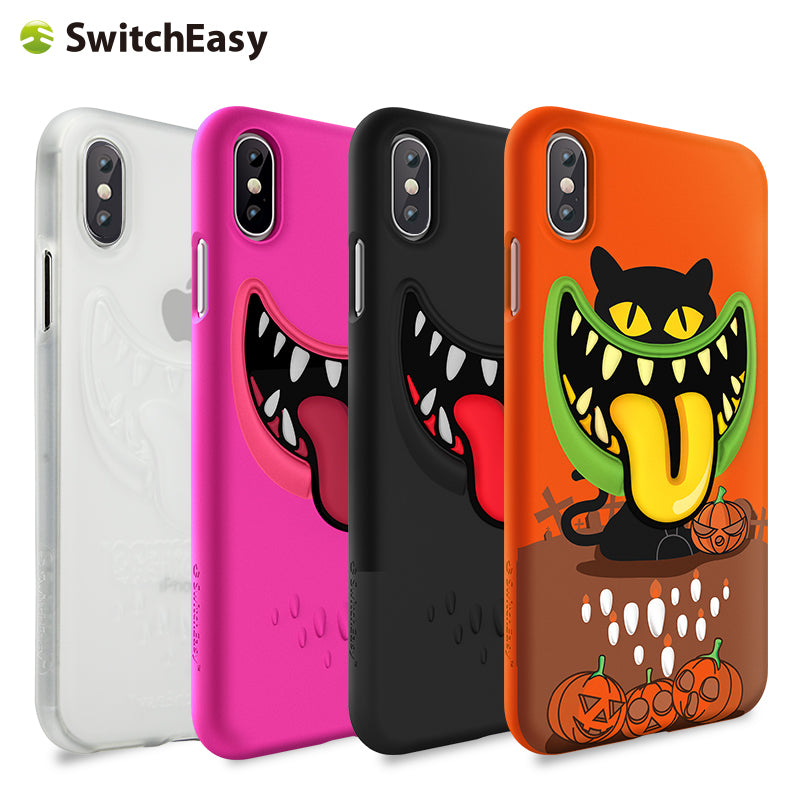 SwitchEasy Monsters 3D Stereo Effect Anti-Scratch TPU Case Cover for Apple iPhone