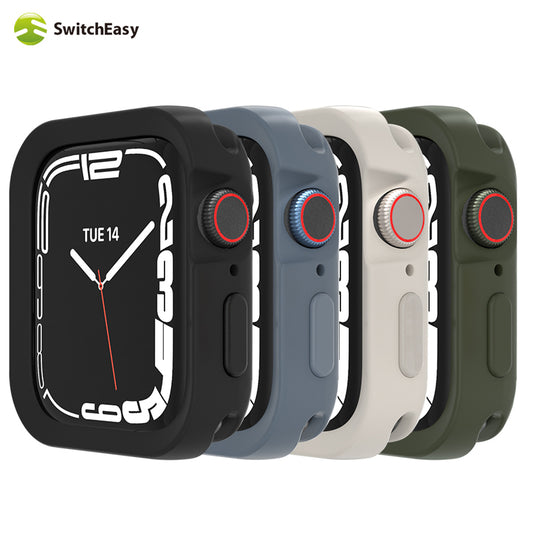 SwitchEasy Colors TPU Bumper Frame Case for Apple Watch 45mm/44mm&41mm/40mm