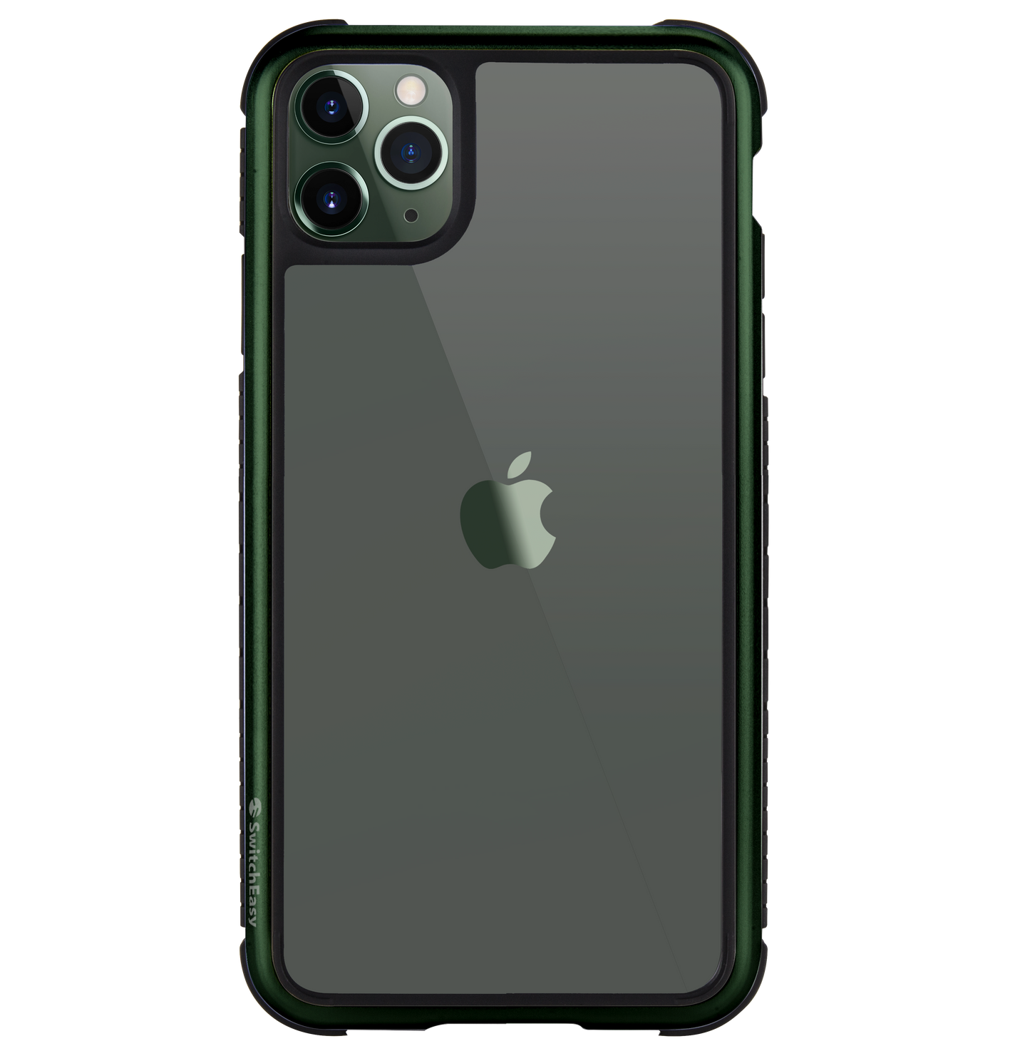 SwitchEasy Glass Rebel Military Grade Anti-Shock TPU Metal Tempered Glass Case Cover