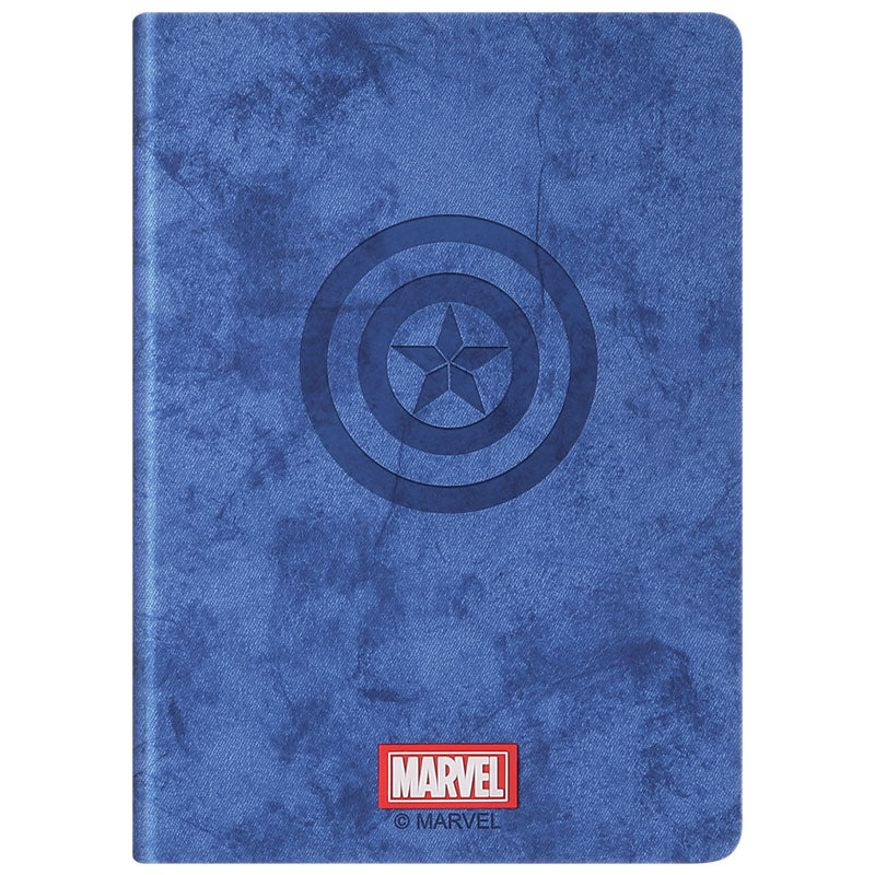 UKA Marvel Avengers Auto Sleep Folio Stand Fabric Case Cover for Apple iPad