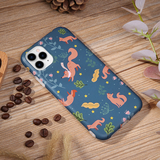 UKA Autumn Coming Colorful Shockproof Back Case Cover for Apple iPhone
