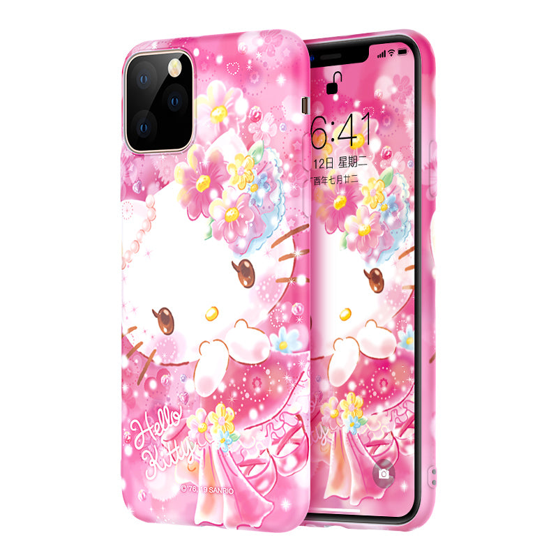 UKA Sanrio Characters Dreamy Crystal Diamonds Shockproof Back Case Cover for Apple iPhone
