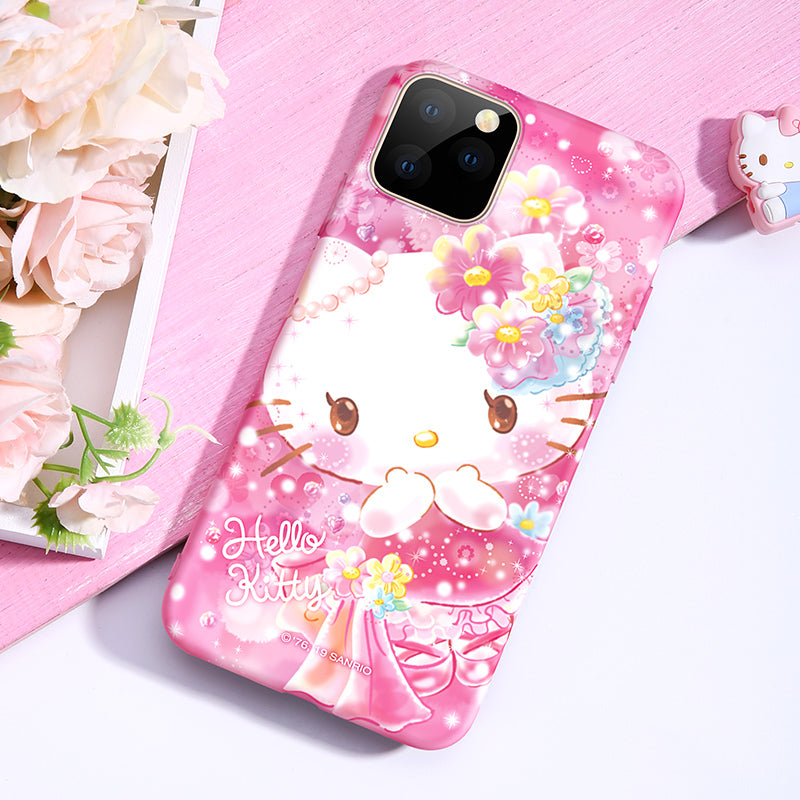 UKA Sanrio Characters Dreamy Crystal Diamonds Shockproof Back Case Cover for Apple iPhone