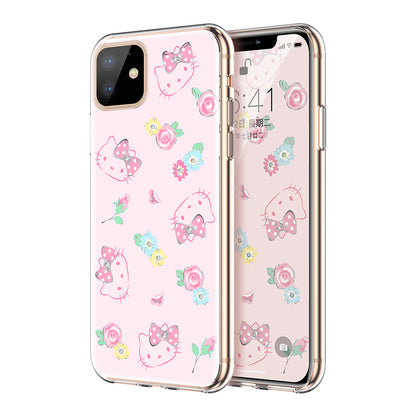 UKA Hello Kitty Luxury Crystal Diamonds Shockproof Back Case Cover for Apple iPhone