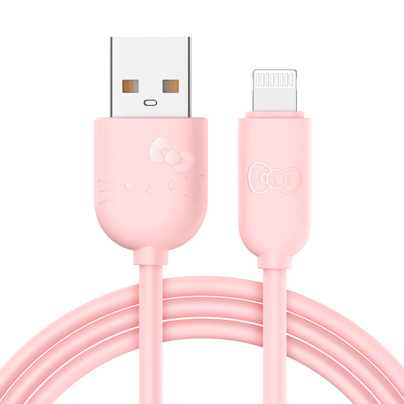UKA Hello Kitty 1.2M 5V/2.4A Apple Lightning Cable