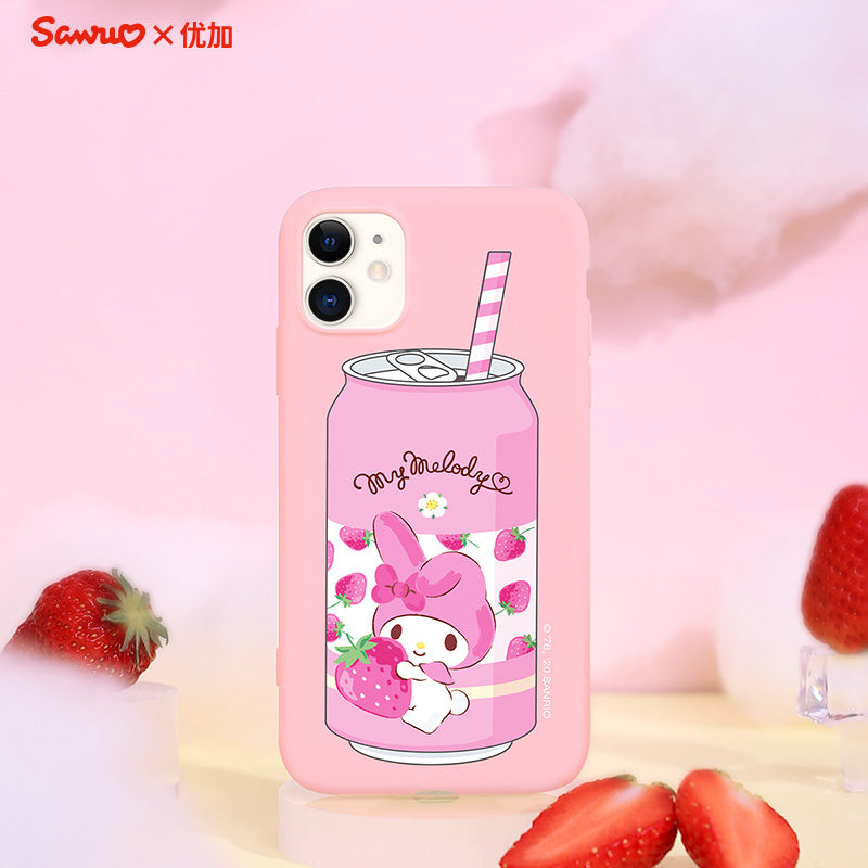 UKA Sanrio Characters Cool Summer Soft Silicone Back Case Cover