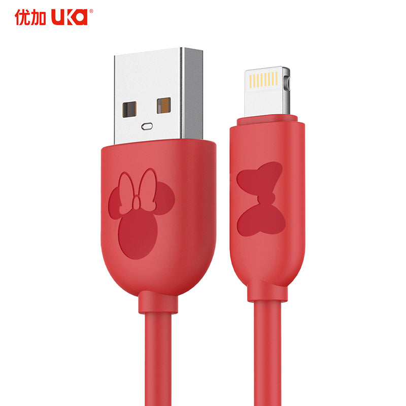 UKA Disney 1.2M 5V/2.4A Lightning Cable for Apple iPhone iPad iPod