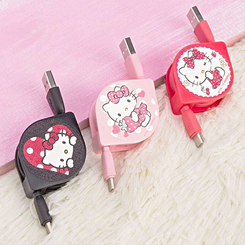 UKA Hello Kitty 1M Extracted Extension Apple Lightning / Type-C Cable