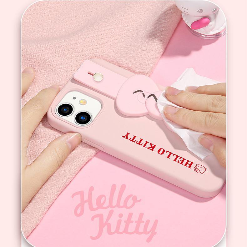 UKA Hello Kitty Liquid Silicone Wristband Case Cover - Armor King Case