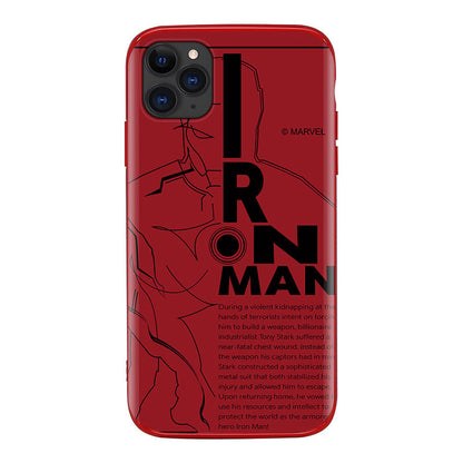 UKA Marvel Avengers IMD TPU Back Case Cover for Apple iPhone