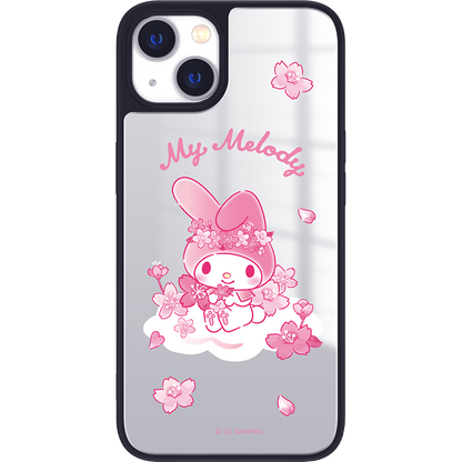 UKA Sanrio Characters Cherry Blossom Mirror Back Case Cover