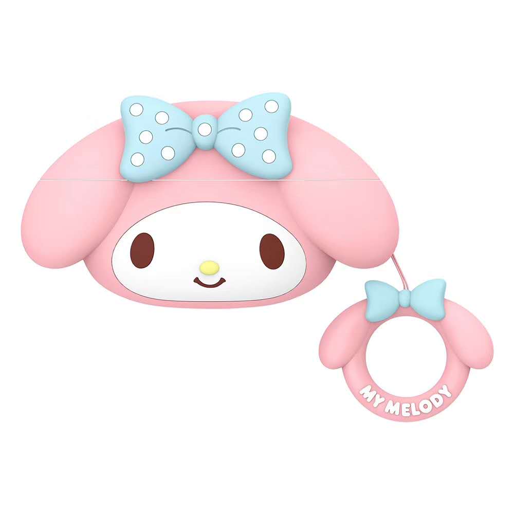 UKA My Melody Apple AirPods Pro Silicone Case Cover with Ring Strap