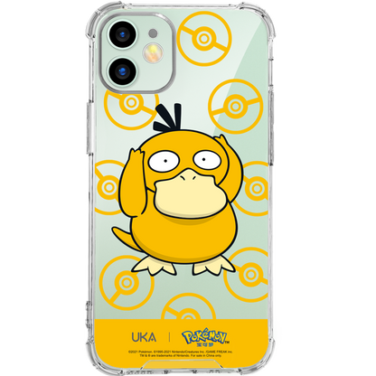 UKA Pokémon Shockproof Air Cushion TPU+PC Clear Back Case Cover