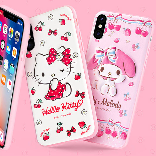 UKA Sanrio Characters 3D Cute Shockproof Back Case Cover for iPhone XS/X