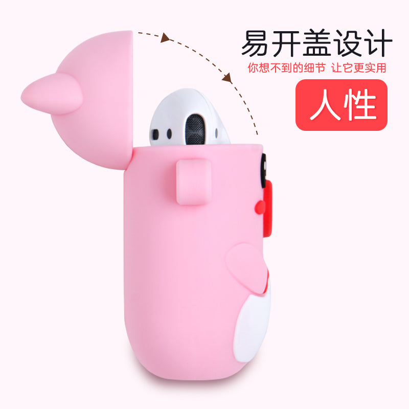 X-Doria Riki Piggy Shockproof Apple AirPods 2&1 Charging Case Cover